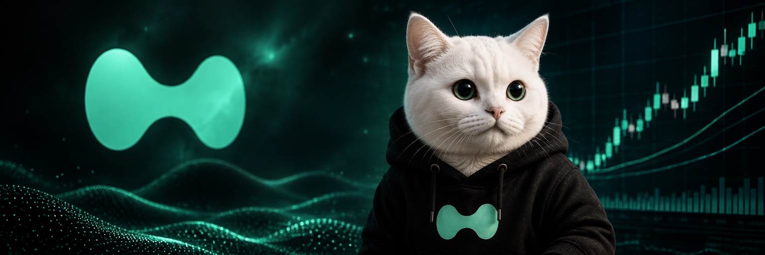 White Hypercat in a black hoodie